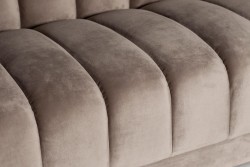 Диван трехместный велюр серый 243*95*74см (TT-00001406) Диван трехместный велюр серый 243*95*74см (TT-00001406)