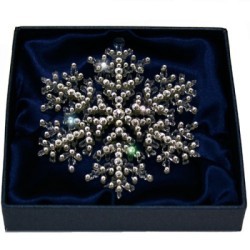 Картина Снежинка с кристаллами Swarovski (1286) Картина Снежинка с кристаллами Swarovski (1286)